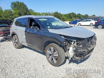 Czwarte zdjęcie samochodu z boku: 2021 NISSAN ROGUE SL VIN:JN8AT3CA8MW029075 - miniatura