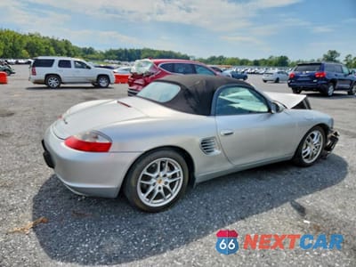 Trzecie zdjęcie samochodu z tyłu: 2003 PORSCHE BOXSTER BASE VIN:WP0CA29883S620179 - miniatura