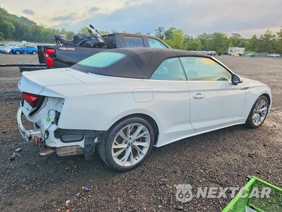 Trzecie zdjęcie samochodu z tyłu: 2020 AUDI A5 PREMIUM PLUS VIN:WAUWNGF59LN001465 - miniatura