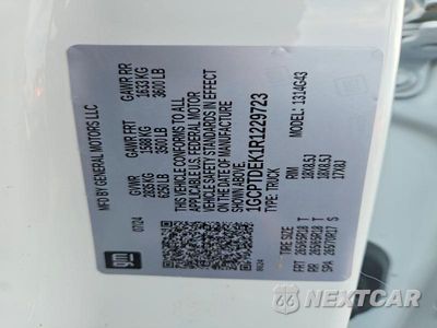 Zdjęcie 12 z 12 samochodu: 2024 CHEVROLET COLORADO Z71 VIN:1GCPTDEK1R1229723 - miniatura