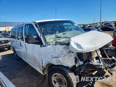 Czwarte zdjęcie samochodu z boku: 2014 CHEVROLET EXPRESS DELIVERY VAN VIN:1GBWGJCA4E1135956 - miniatura