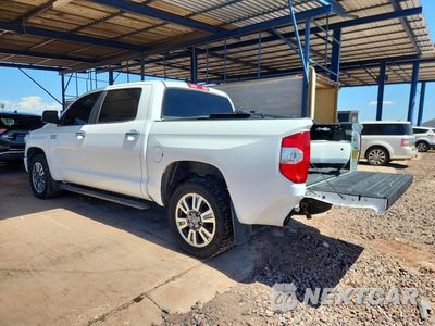 Drugie zdjęcie samochodu z przodu: 2019 TOYOTA TUNDRA PLATINUM VIN:5TFAY5F17KX851071 - miniatura