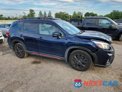 Czwarte zdjęcie samochodu z boku: 2020 SUBARU FORESTER SPORT VIN:JF2SKARC3LH583290 - miniatura