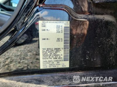 Zdjęcie 12 z 12 samochodu: 2020 NISSAN ALTIMA S VIN:1N4BL4BW0LC169369 - miniatura