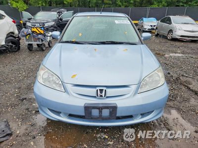 Piąte zdjęcie samochodu w środku: 2004 HONDA CIVIC HYBRID VIN:JHMES96654S005641 - miniatura