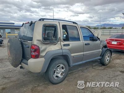 Trzecie zdjęcie samochodu z tyłu: 2007 JEEP LIBERTY SPORT VIN:1J4GK48K77W524866 - miniatura