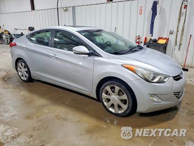 Czwarte zdjęcie samochodu z boku: 2011 HYUNDAI ELANTRA LIMITED VIN:5NPDH4AE9BH016411 - miniatura