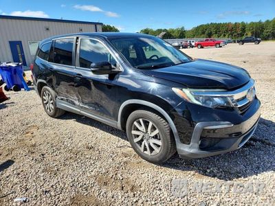 Czwarte zdjęcie samochodu z boku: 2019 HONDA PILOT EXL VIN:5FNYF5H55KB026693 - miniatura