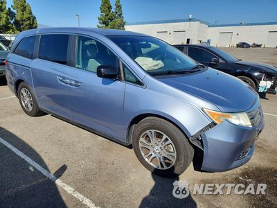 Czwarte zdjęcie samochodu z boku: 2012 HONDA ODYSSEY EXL VIN:5FNRL5H62CB125639 - miniatura