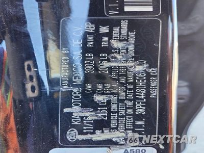 Zdjęcie 12 z 12 samochodu: 2017 KIA FORTE EX VIN:3KPFL4A81HE087620 - miniatura