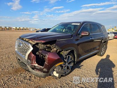 Drugie zdjęcie samochodu z przodu: 2021 HYUNDAI PALISADE SEL VIN:KM8R44HE5MU217184 - miniatura