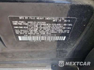Zdjęcie 14 z 14 samochodu: 2016 SUBARU FORESTER 2.5I LIMITED VIN:JF2SJAHC2GH406174 - miniatura
