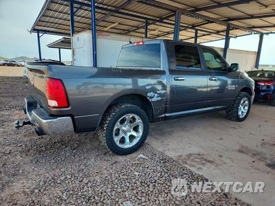 Trzecie zdjęcie samochodu z tyłu: 2016 RAM 1500 SLT VIN:1C6RR6LM1GS201815 - miniatura