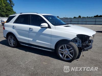 Czwarte zdjęcie samochodu z boku: 2015 MERCEDES-BENZ ML 350 VIN:4JGDA5JB7FA591714 - miniatura