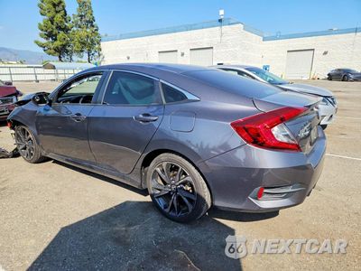 Drugie zdjęcie samochodu z przodu: 2019 HONDA CIVIC SPORT VIN:2HGFC2F87KH604039 - miniatura
