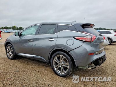 Drugie zdjęcie samochodu z przodu: 2018 NISSAN MURANO PLATINUM VIN:5N1AZ2MH3JN198885 - miniatura