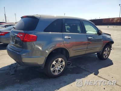 Trzecie zdjęcie samochodu z tyłu: 2007 ACURA MDX TECHNOLOGY VIN:2HNYD28407H530169 - miniatura