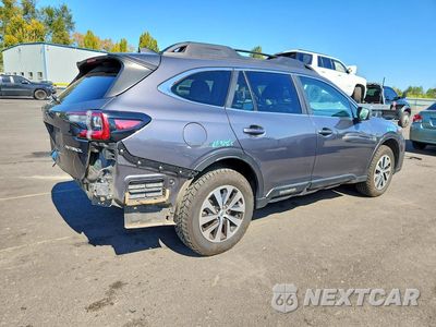 Trzecie zdjęcie samochodu z tyłu: 2022 SUBARU OUTBACK PREMIUM VIN:4S4BTADCXN3147843 - miniatura