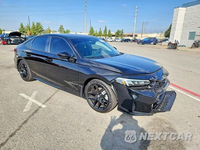 Czwarte zdjęcie samochodu z boku: 2026 HONDA CIVIC SPORT VIN:2HGFE2F51TH584002 - miniatura