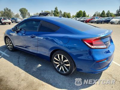 Drugie zdjęcie samochodu z przodu: 2014 HONDA CIVIC EXL VIN:2HGFG3B09EH516818 - miniatura