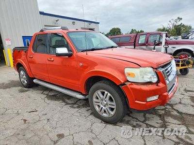 Czwarte zdjęcie samochodu z boku: 2007 FORD EXPLORER SPORT TRAC LIMITED VIN:1FMEU53847UB20004 - miniatura
