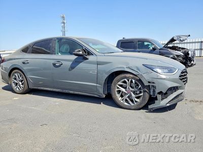 Czwarte zdjęcie samochodu z boku: 2023 HYUNDAI SONATA SEL VIN:KMHL64JA5PA251705 - miniatura