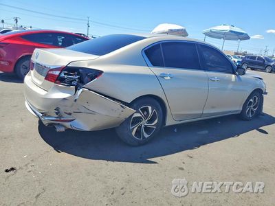 Trzecie zdjęcie samochodu z tyłu: 2017 HONDA ACCORD LX VIN:1HGCR2F30HA218396 - miniatura