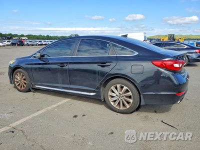 Drugie zdjęcie samochodu z przodu: 2017 HYUNDAI SONATA SPORT VIN:5NPE34AF1HH525221 - miniatura