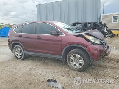 Czwarte zdjęcie samochodu z boku: 2014 HONDA CR-V LX VIN:5J6RM3H37EL021052 - miniatura
