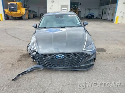 Piąte zdjęcie samochodu w środku: 2020 HYUNDAI SONATA SEL VIN:5NPEF4JA0LH061178 - miniatura