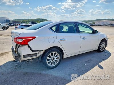 Trzecie zdjęcie samochodu z tyłu: 2019 NISSAN SENTRA SV VIN:3N1AB7AP8KY287618 - miniatura