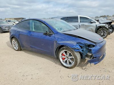 Czwarte zdjęcie samochodu z boku: 2020 TESLA MODEL Y VIN:5YJYGDEE2LF009315 - miniatura