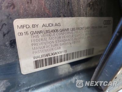 Zdjęcie 12 z 12 samochodu: 2016 AUDI A4 PREMIUM PLUS S-LINE VIN:WAUFFAFL3GA009115 - miniatura