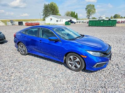 Czwarte zdjęcie samochodu z boku: 2019 HONDA CIVIC LX VIN:2HGFC2F63KH594074 - miniatura