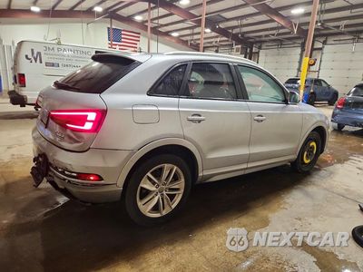 Trzecie zdjęcie samochodu z tyłu: 2018 AUDI Q3 PREMIUM VIN:WA1ECCFS6JR020073 - miniatura
