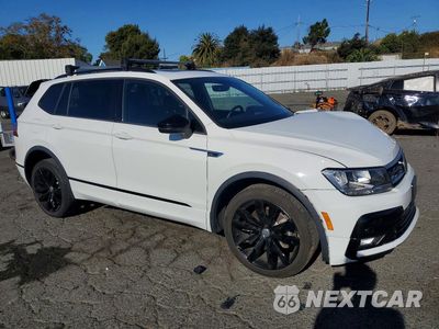 Czwarte zdjęcie samochodu z boku: 2021 VOLKSWAGEN TIGUAN SE VIN:3VV3B7AX3MM031825 - miniatura