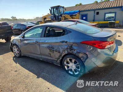 Drugie zdjęcie samochodu z przodu: 2013 HYUNDAI ELANTRA LIMITED VIN:5NPDH4AE5DH267204 - miniatura