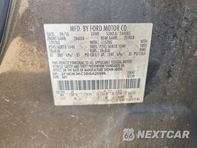 Zdjęcie 13 z 13 samochodu: 2011 FORD EDGE LIMITED VIN:2FMDK3KC3BBA26996 - miniatura