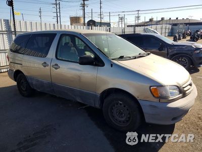 Czwarte zdjęcie samochodu z boku: 2001 TOYOTA SIENNA CE VIN:4T3ZF19C41U398688 - miniatura