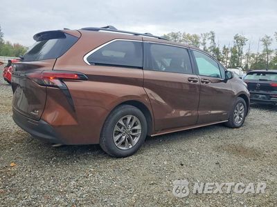 Trzecie zdjęcie samochodu z tyłu: 2021 TOYOTA SIENNA LE VIN:5TDBSKFC6MS036441 - miniatura