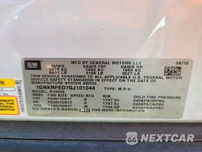 Zdjęcie 13 z 13 samochodu: 2016 CHEVROLET TRAVERSE LS VIN:1GNKRFED7GJ101044 - miniatura