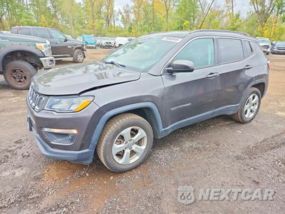 2019 JEEP COMPASS LATITUDE 3C4NJDBB7KT792534 - główne zdjęcie licytacji z USA - miniatura