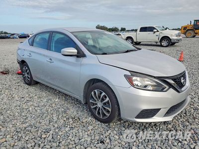 Czwarte zdjęcie samochodu z boku: 2019 NISSAN SENTRA S VIN:3N1AB7AP8KY208206 - miniatura