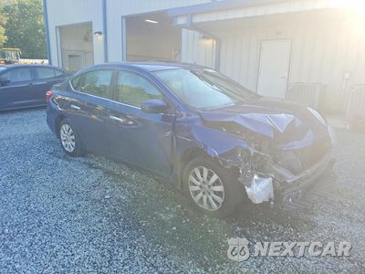 Czwarte zdjęcie samochodu z boku: 2017 NISSAN SENTRA S VIN:3N1AB7AP7HY316289 - miniatura
