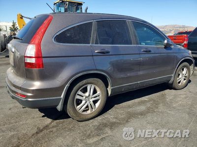 Trzecie zdjęcie samochodu z tyłu: 2010 HONDA CR-V EXL VIN:5J6RE3H74AL043035 - miniatura