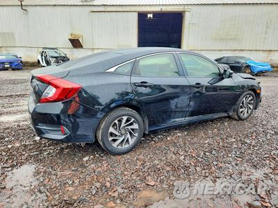 Trzecie zdjęcie samochodu z tyłu: 2016 HONDA CIVIC EX VIN:2HGFC2F77GH523105 - miniatura