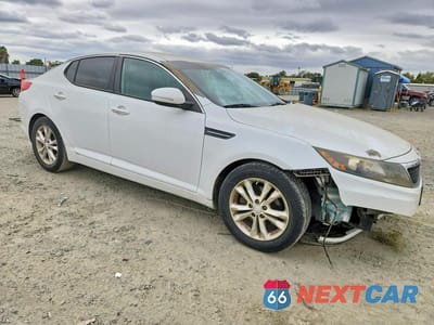Czwarte zdjęcie samochodu z boku: 2012 KIA OPTIMA LX VIN:5XXGM4A72CG051962 - miniatura
