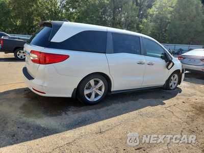 Trzecie zdjęcie samochodu z tyłu: 2019 HONDA ODYSSEY EXL VIN:5FNRL6H78KB072622 - miniatura