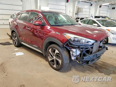 Czwarte zdjęcie samochodu z boku: 2018 HYUNDAI TUCSON LIMITED VIN:KM8J3CA2XJU620731 - miniatura