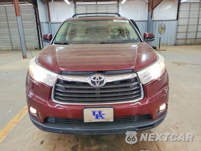 Piąte zdjęcie samochodu w środku: 2015 TOYOTA HIGHLANDER XLE VIN:5TDKKRFH7FS047472 - miniatura